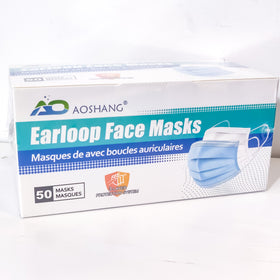 ASTM Level 1 Procedure Mask - 98% filtration -  Disposable - Aoshang - pack of 50