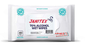 Janitex Alcohol Sanitizing Wet Wipes