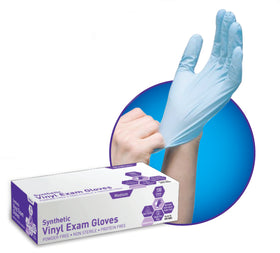 Synthetic Powder Free Exam Gloves - NJACP