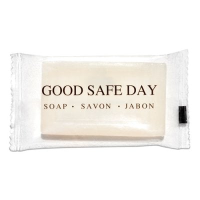 Good Day Amenity Bar Soap, Pleasant Scent, # 3/4, 1,000 per carton (390075A)