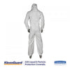 KleenGuard A35 Coveralls, Hooded, X-Large, White, 25/Carton (38939)